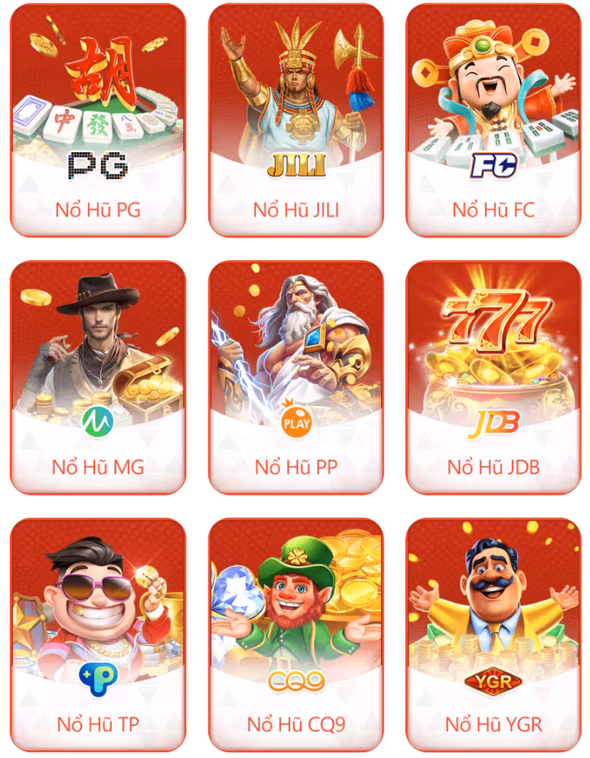 Sảnh Nổ Hũ GO9 jackpot khủng